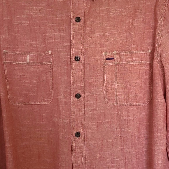 G.H.BASS & Co shirt Large 100% Cotton - Picture 3 of 6